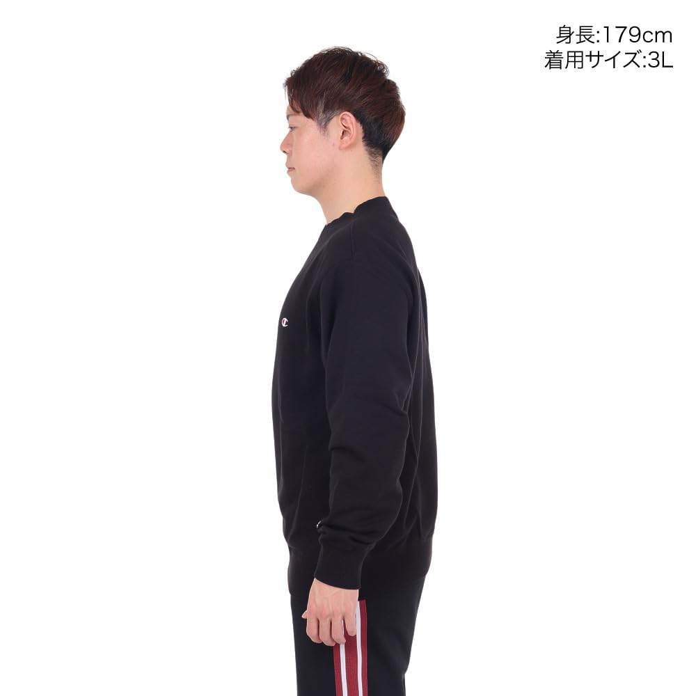 Champion Sweatshirt Black C3-Y035 Men's