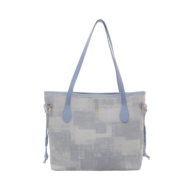 Spring Largecapacity Bag Women's New Fashion Commuter Shoulder Bag Highend Portable Tote Bucket Bag