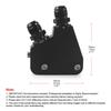 Schwarzer Ölkühlungsadapter für Corvette C5 C6 C7 LS1 LS2 LS3 LS6 LS7 für GM für CK 99-07 BK