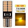 2-20 PCS T10 W5W LED Bulb Canbus 12V 24V 6500K White Super Bright Car Interior Dome Door Trunk Linse Plate Wedge Side Lights