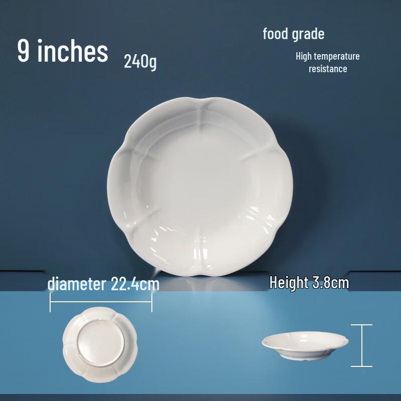 

Коллекция белой меламиновой посуды и сервировки Lijia Fitment