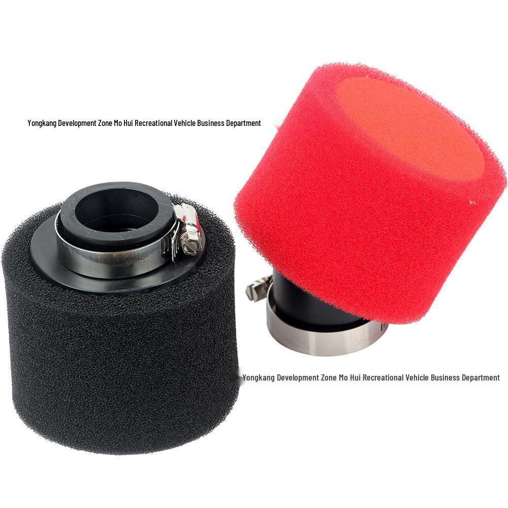 Off-road ATV Motorcycle Beach Car Sponge Air Filter, 35-48MM, Straight/Oblique Mouth