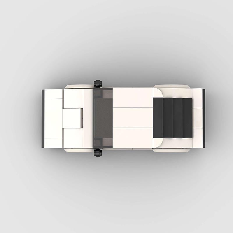 DIY Cool Racing Sports Car MOC Building Blocks - Compatible with Lego, Educational Toy for Kids.