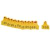 100Pcs TPU   Cow Ear   with Number 001‑100 Ear Label   Farm Livestock Accessory