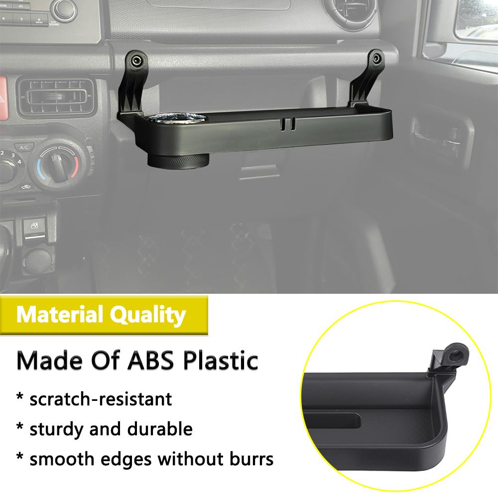 Front Passenger Grab Handle Extension Storage Box Organizer Cup Holder for Suzuki Jimny JB64 2019-2026 Interior Car Accessories