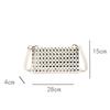 Retro Small Rivets PU Leather Shoulder Bag for Women Punk Style Handbags and Purses Females Crossbody Bags