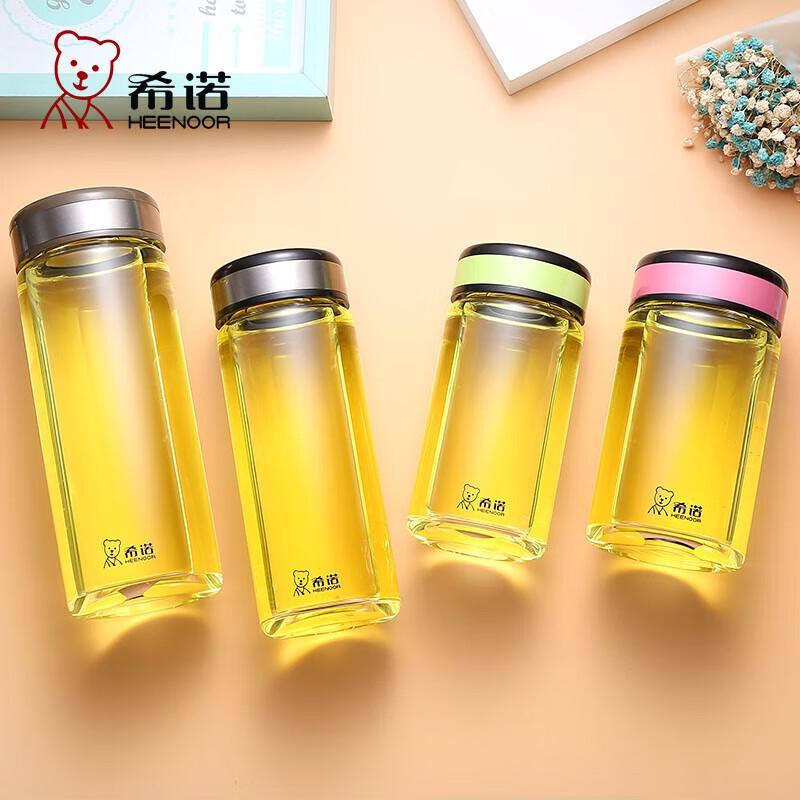 Heenoor Portable Single-Layer Goddess Glass Cup