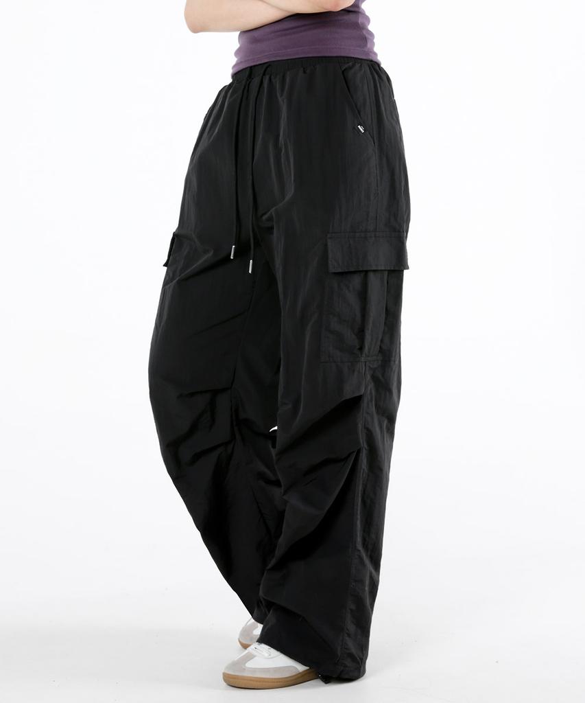UMM Women'S Clean Key Long Short Cargo Wide Pants 3 Colors