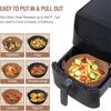 Fryer Silicone Pot  Fryers Oven Accessories Replacement For Paper Liners
