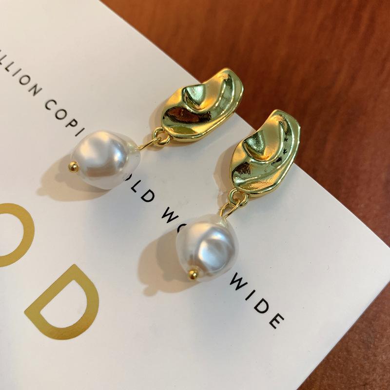 

Крупные ретро серьги из серебра 925 пробы с нишевыми ушными пряжками для женщин