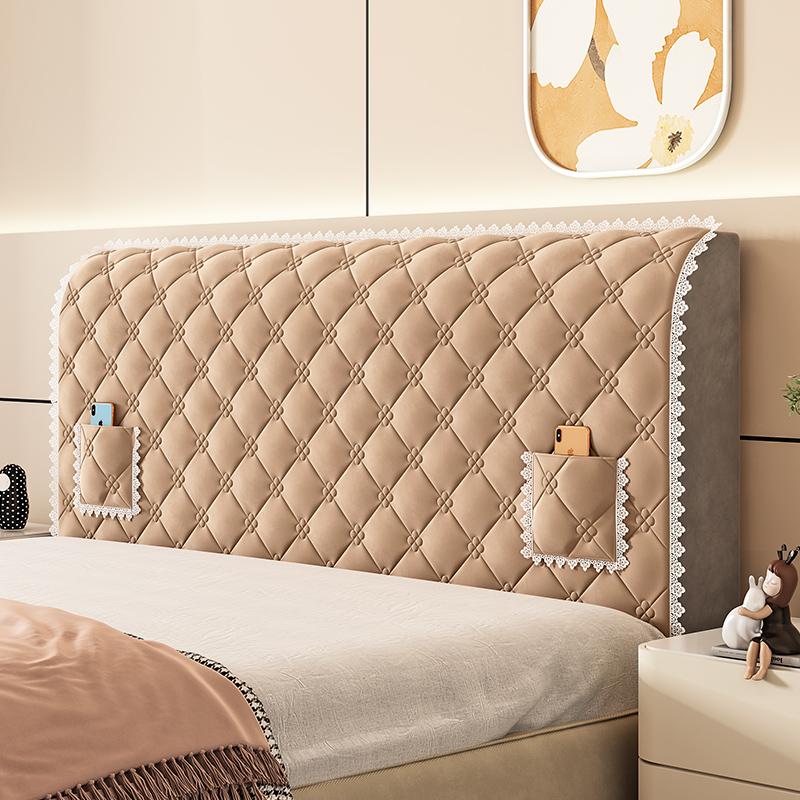 Lace Decorative Dustproof Cover Thickened Soft Bag Beautiful Universal Bedside Covers Multi Specifications Headboard Slipcover