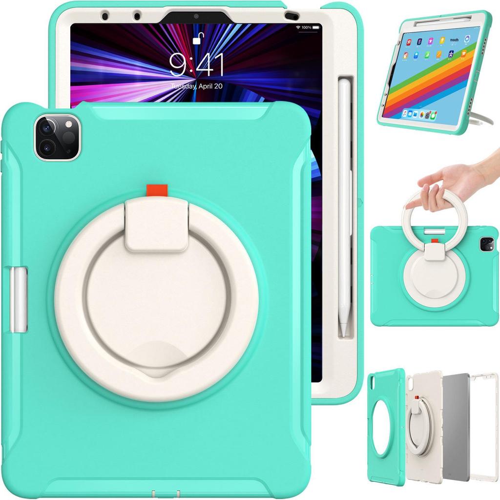 iPad Pro11 and Air5 Wall-Mounted Soft Shell Protective Cover: Anti-Drop Design for Kitchen Use