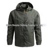 Men's Waterproof Windbreaker Jacket - Loose Fit, Plus Size, for Spring & Fall Outdoor Activities