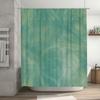 Modern Green Bath Shower Curtain Waterproof Decoration Home Decor 3D Printed Bathroom Liner for Bathtub White Tub.