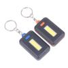 1Pcs Portable Mini Cob Led Keychain Flashlight Key Chain Torch Light Lamp