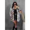 Autumn and winter women's toka fur collar coat coat artificial fur imitation fur coat