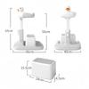 Baby Standing Bath Table Adjustable Height Folding Children's Bath Device Bath Stand Non-Slip Children's Bath Stand For Home Use
