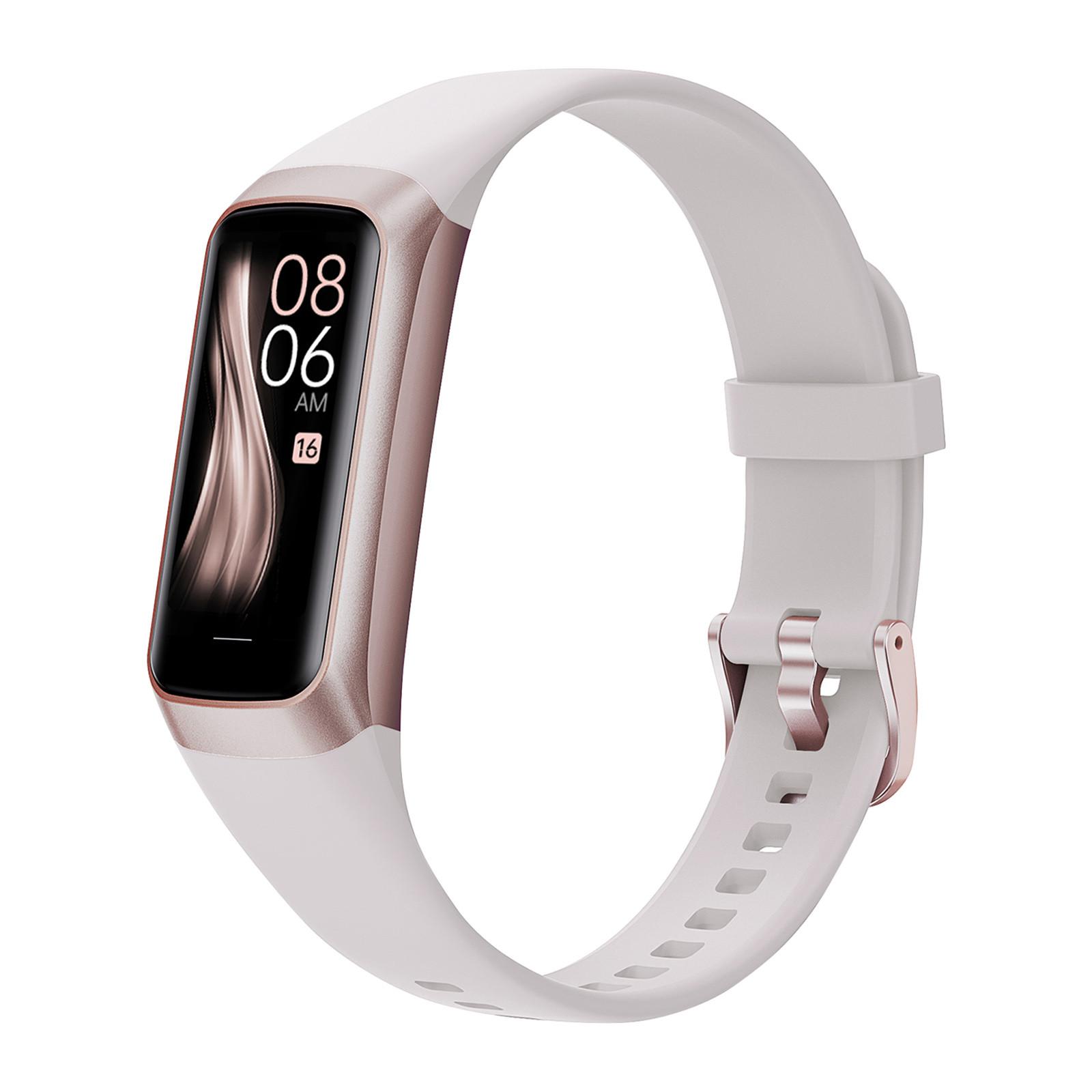 

Отображение фитнес-данных, умные часы с подсчетом калорий, спортивный мониторинг с цветным экраном, водонепроницаемость, счетчик шагов для прогулок, монитор сна One Size белый