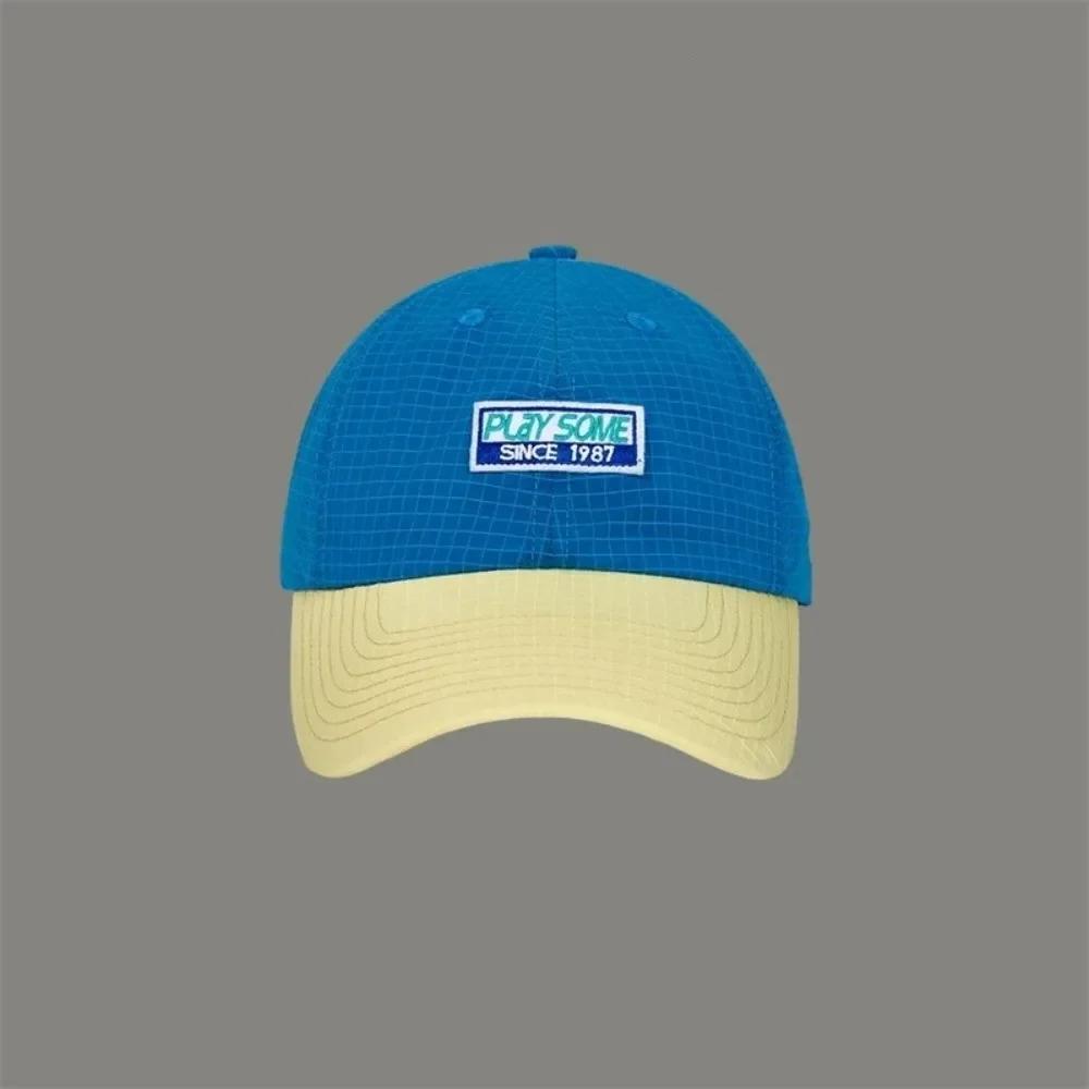 Retro Japanischer Stil Hip-Hop Hüte 5 Panel Dünne Flache Kappe Atmungsaktiv Schnelltrocknend Sonnenschutzhut Unisex