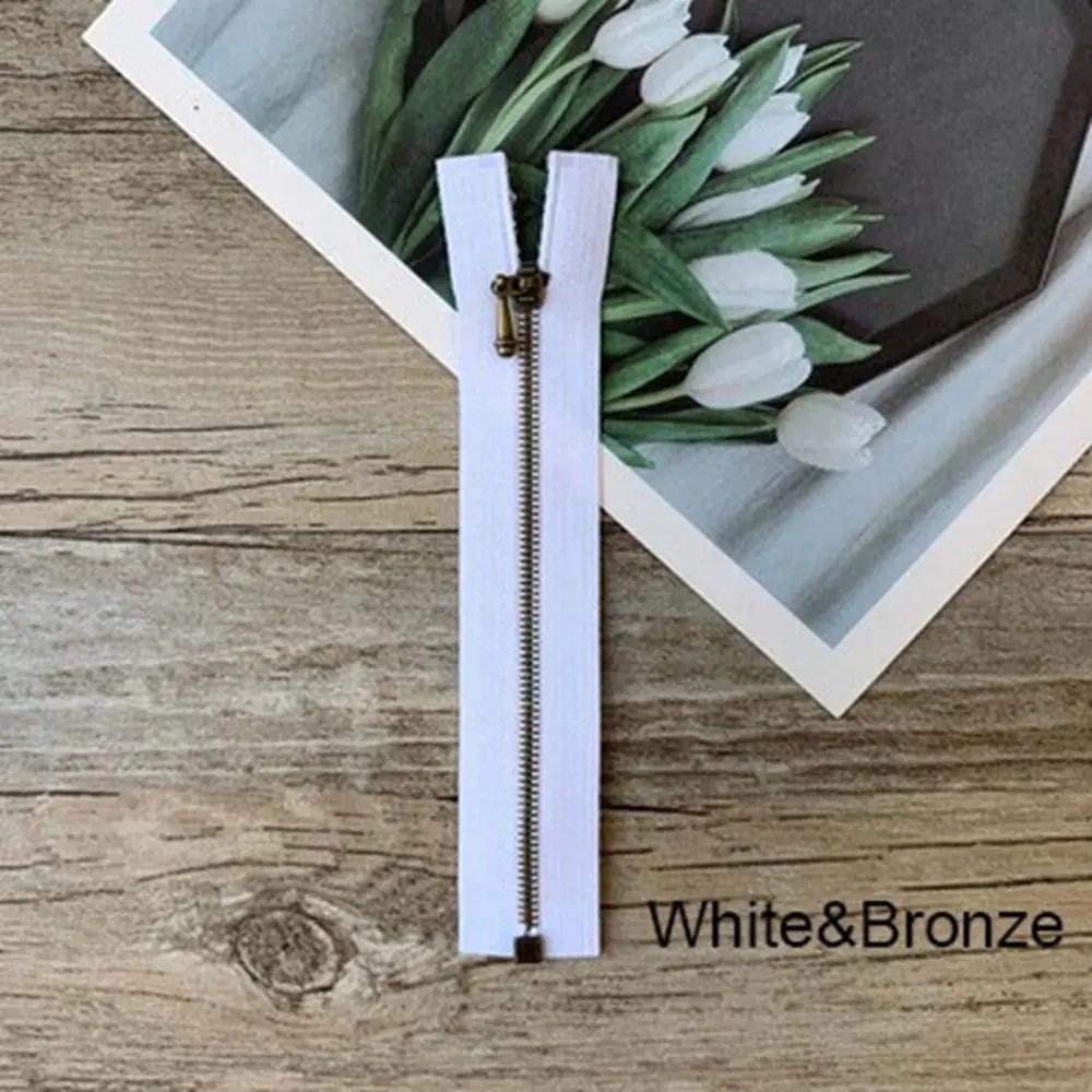 1PC Mini Zipper Doll Clothing Zipper For Bags Scrapbooking Doll Dress Metal Zipper Repair For Ball Jointed Doll Clothes Supply