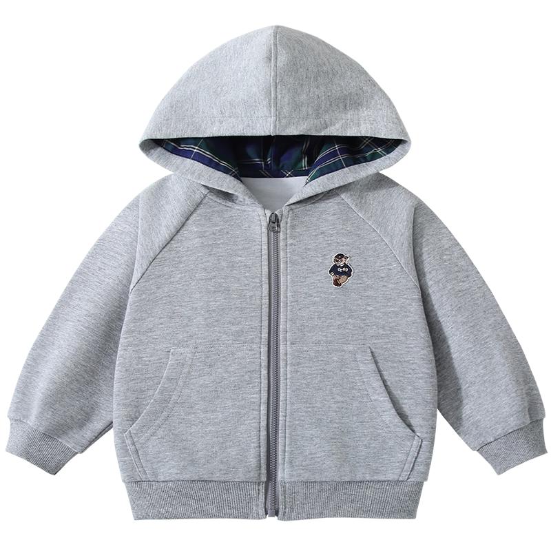 Classic Teddy Boys Hooded Sweatshirt Jacket 100