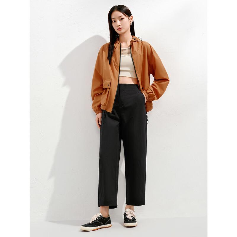 JUZI Anna Cor Women's Minimalist Tapered Cropped Pants