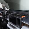 For Ford Maverick -25 ABS Black Car Dashboard Storage Box Tray Phone Holder GPS Navigation Bracket Interior Car Accessories