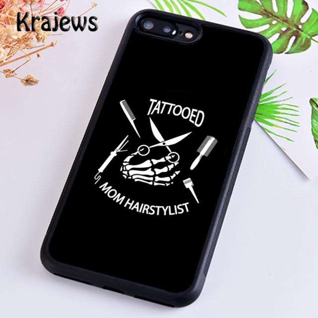 Krajews I Love Hairstylist Soft Phone Case Cover For iPhone 17 Air 16 15 14 plus 11 12 13 pro max Plus coque Fundas