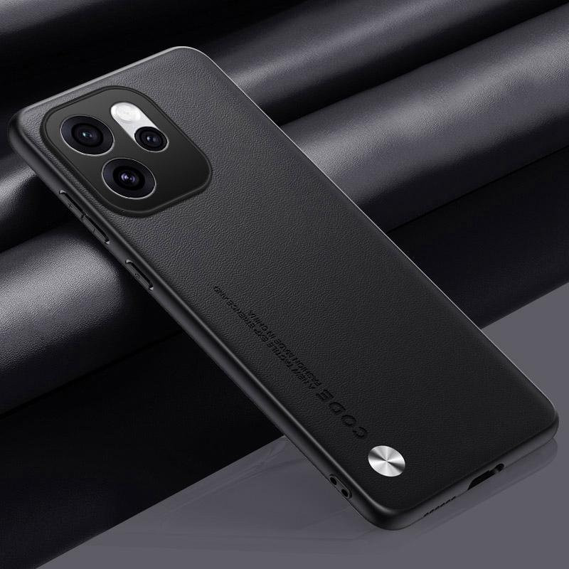 Luxury PU Leather Case For OPPO Reno 15 Pro 5G Back Cover TPU Silicone Shockproof Full Protection Phone Case For OPPO Reno15 Pro