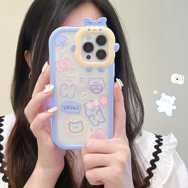 Kleine Monster weiche Silikon Handytasche für Iphone 13 11 12 14 Pro Max X Xr Xsmax Se 2022 2020 6 7 8 Plus stoßfeste Rückseite Abdeckungen