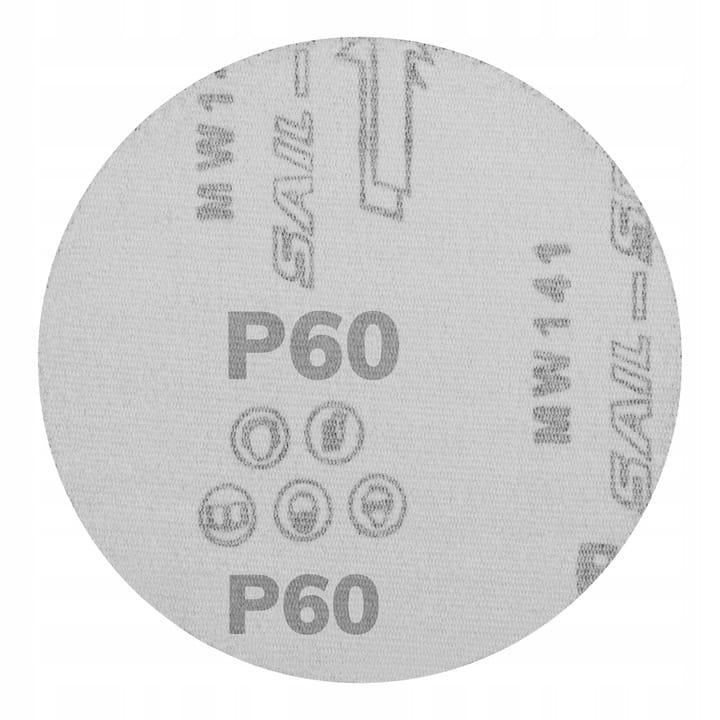 Sandpaper Disc, Mixed Grit