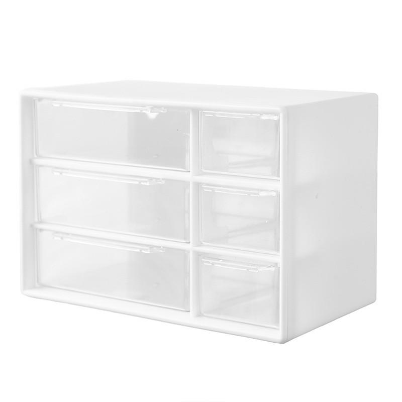 

Прозрачный органайзер с девятью отделениями для хранения украшений и косметики