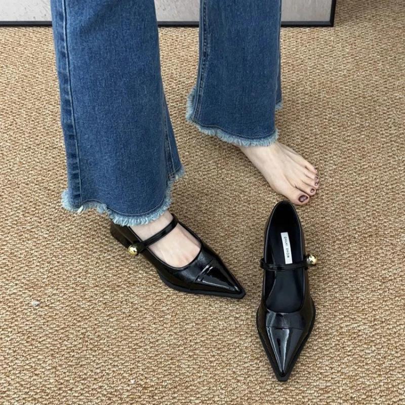 Модные туфли на тонком каблуке для женщин Модные женские туфли на высоком каблуке — фото 4