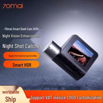 70mai A510 2024 Dash Cam with 24-Hour Parking Monitoring.