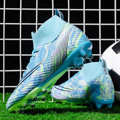 Zapatillas de Fútbol para Hombre Nuevas FG Resistentes al Desgaste Transpirables Césped Sintético Entrenamiento Competición Botas de Fútbol para Hombre
