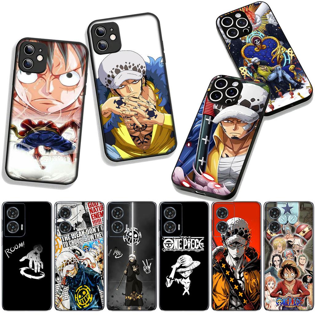 Phone Cover Trafalgar D Water Law Luffy One Piece for Apple iPhone 16 15 14 Plus 13 12 Mini 17 Pro Max + ProMax 16E Air 15+ Case