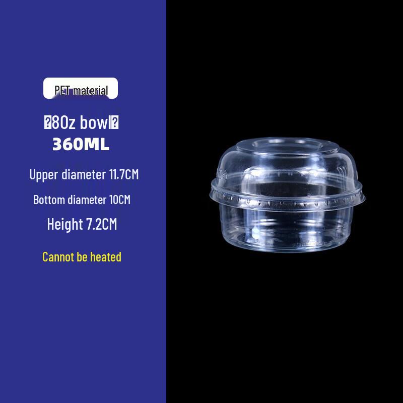 Handun Commercial Fruit Salad Takeaway Boxes with High Lids