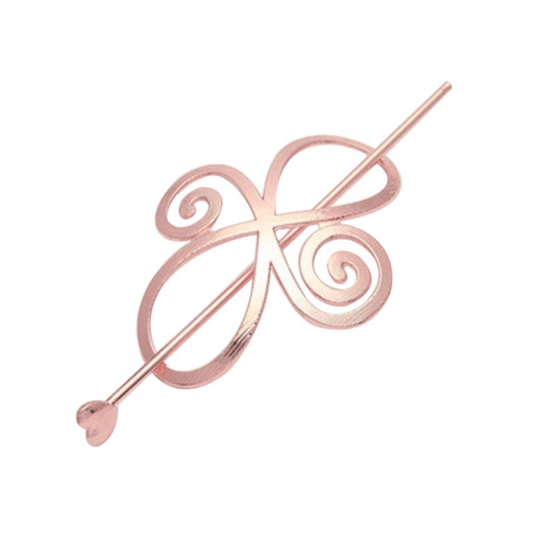 

Заколка для волос розового золота