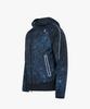 Spyder Men'S Running Pattern Hooded Zip-Up Jacket Spkfcnjk231Mdgn