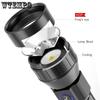 P70 Strong Light Flashlight LED Telescopic Zoom Four Gear Multi-function Waterproof Patrol Flashlight