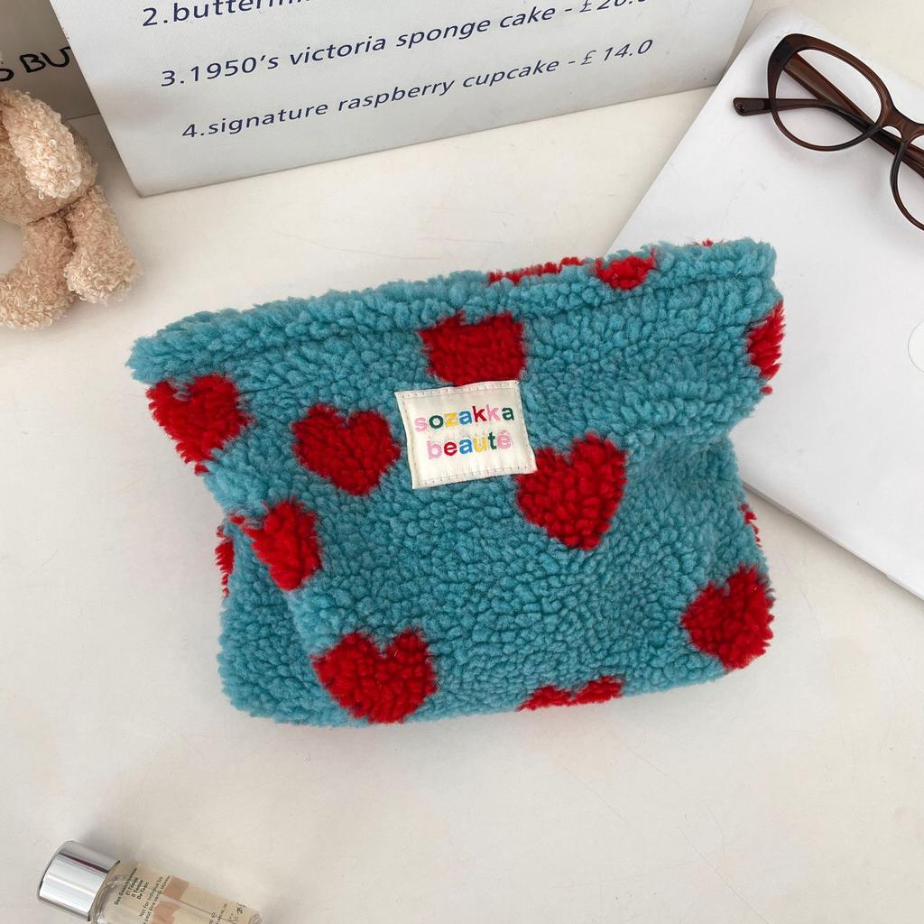 Cosmetische Tas Pouch voor Vrouwen Borduurwerk Margriet Bloemen Koreaans Reis toilettas Tas Schoonheid Make-up Pouch Organizer Etui