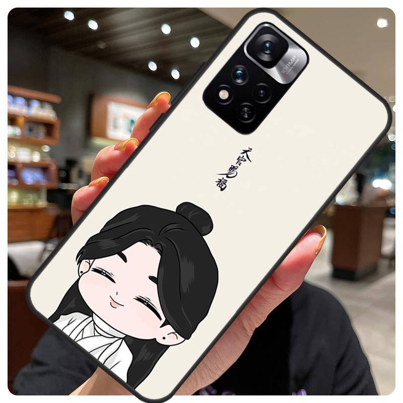 Tian Guan Ci Fu hua cheng xie lian For Redmi Note 11 Pro Case For Redmi Note 12 8 9 10 Pro 8T 9S 10S 11S 12S 12C 9C 10C Coque