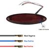 12V 28-LEDs Motorcycle Brake Warning Tail Light Compatible with Cruiser Red