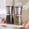 Manual Stainless Steel Salt and Pepper Grinder Set