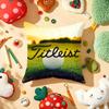 Fishion Cool T-T-Titleists Pillow Case Plush Fabric Soft Double-Sided Printed Sofa Warm Winter Home Gift Cushion Cover