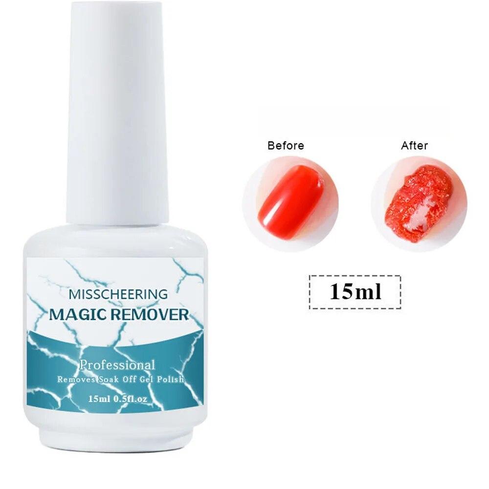 

15 мл УФ-гель для ногтей Burst Magic Remove Gel Жидкое средство для очистки поверхности ногтей Обезжиривающее средство для снятия лака 15ml