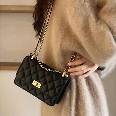 Versatile Premium Exquisite Mobile Phone New York Avenue Small Square Bag 2025 New Diamond Chain Shoulder Messenger Bag