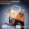 Coque iPhone 17 Pro Max aimantée MagSafe,verre trempé,protège-caméra,antichoc TPU bumper,transparent,anti-jaunissement,Hard PC Back