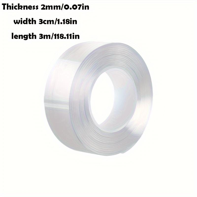 1PC Transparent Nano Tape - Reusable Washable Double-Sided Adhesive | Removable Universal Glue