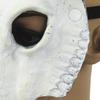 PU Leather Halloween Bloody Skull Mask Party Props Goat Horn Mask Halloween Mask  Costume Props